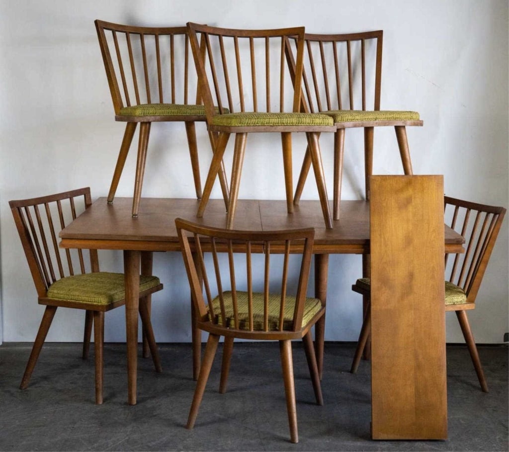 CONANT BALL MID-CENTURY MODERN DINING SET (1 of 8)