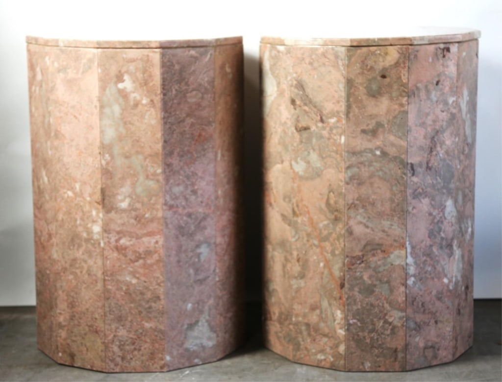 MODERN MARBLE GEOMETRIC COLUMNS (1 of 4)