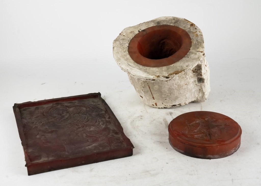 ART GLASS MOLDS INCLUDING LALIQUE (1 of 6)