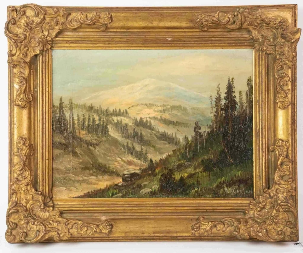 WILLIAM A. CARSON AMERICAN MOUNTAIN LANDSCAPE (1 of 8)