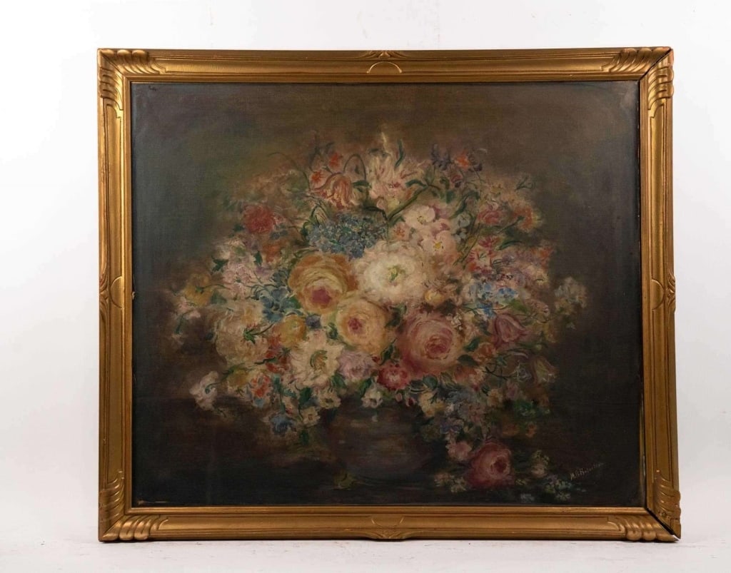 M. B. ROBERTSON, STILL LIFE, OIL ON CANVAS (1 of 8)