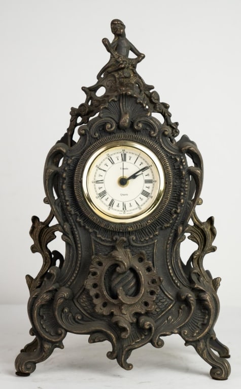 FRENCH BAROQUE MANTEL CLOCK BY URANIO (1 of 6)