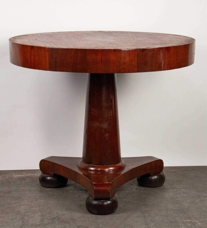 BIEDERMEIER STYLE CENTER TABLE (1 of 6)