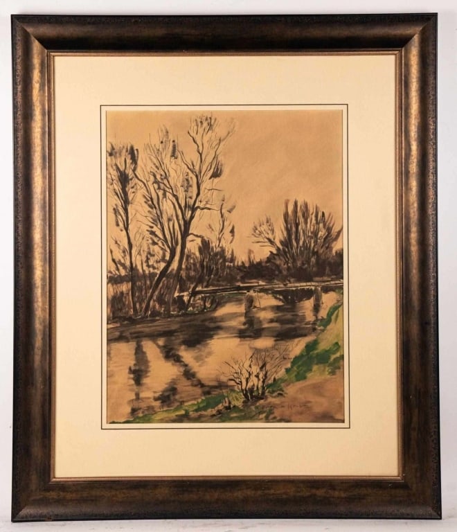 ANDRE DONOYER DE SEGONZAC, LANDSCAPE (1 of 6)