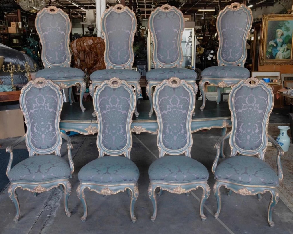 ITALIAN VENETIAN STYLE DINING SET (1 of 7)