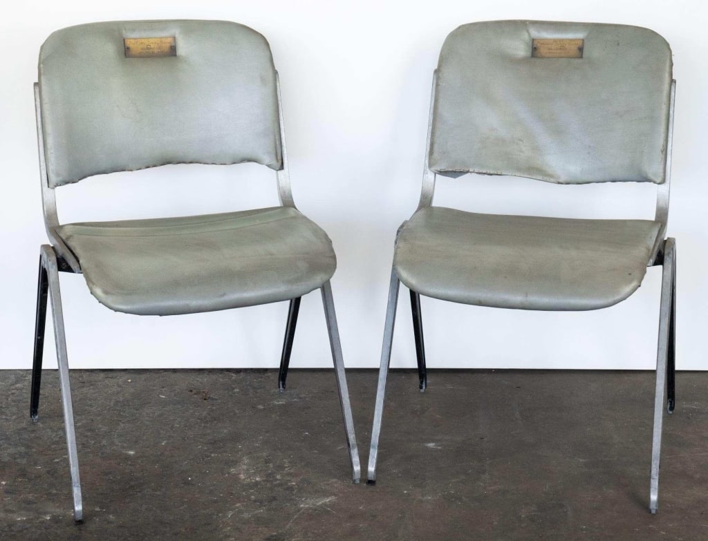 TWO JIMMY CARTER PRESIDENTIAL INAUGURATION CHAIRS (1 of 4)