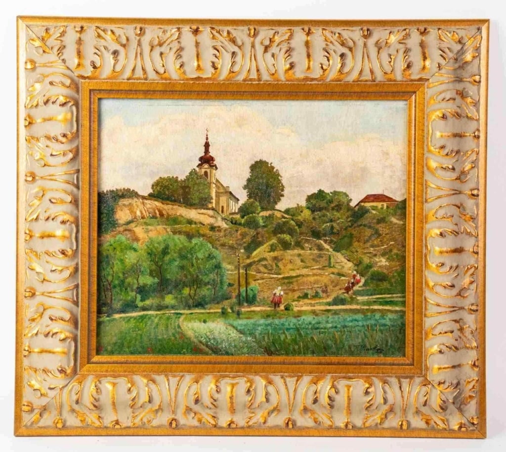 F. PRANTL, COUNTRY LANDSCAPE O/C (1 of 7)