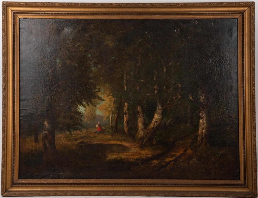 ENGLISH SCHOOL, DORIGNY, LANDSCAPE, O/C (1 of 7)