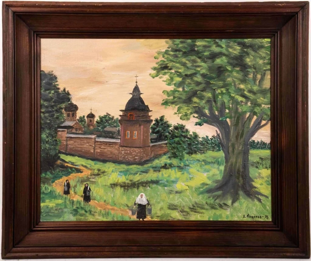 V. KOSHELEV, 'CHURCH', 1998 O/C (1 of 8)