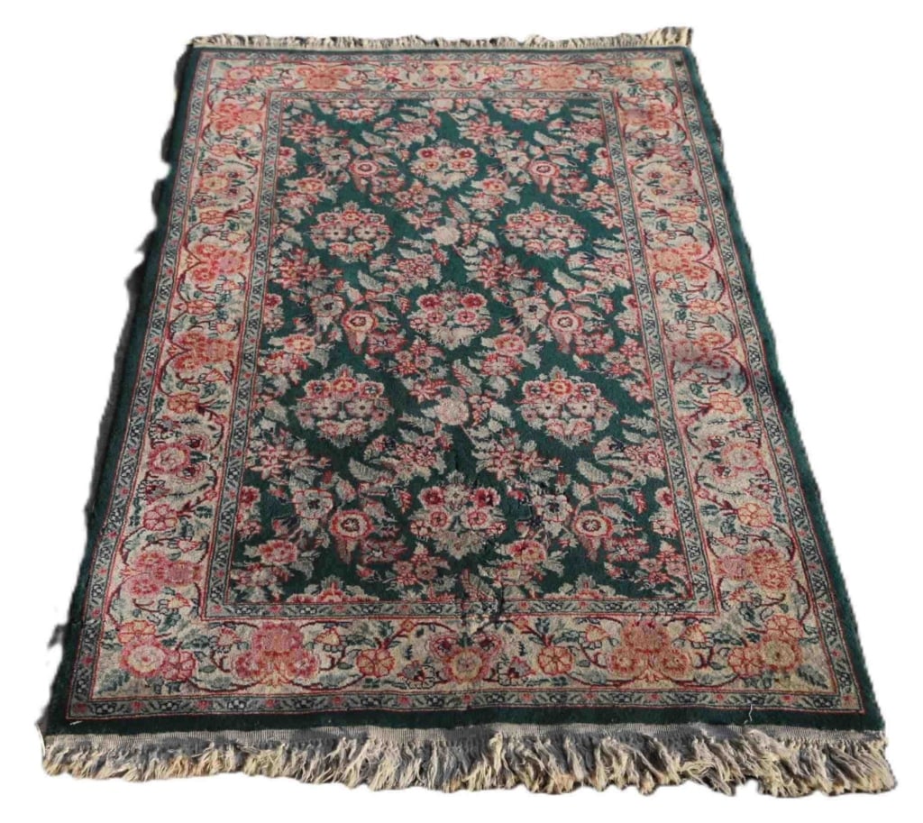 KASHAN 3X5 HAND WOVEN AREA RUG (1 of 5)