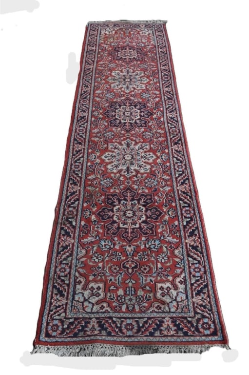KASHAN HAND WOVEN RUNNER (1 of 5)