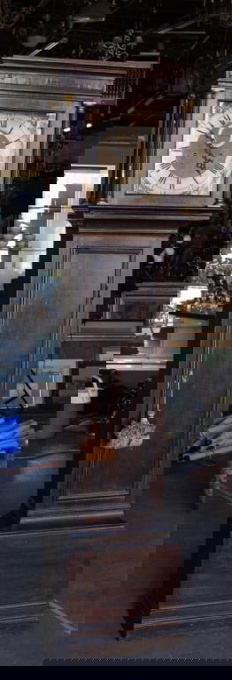 ENGLISH 18TH C. TALL GRANDFATHER CASE CLOCK (1 of 3)