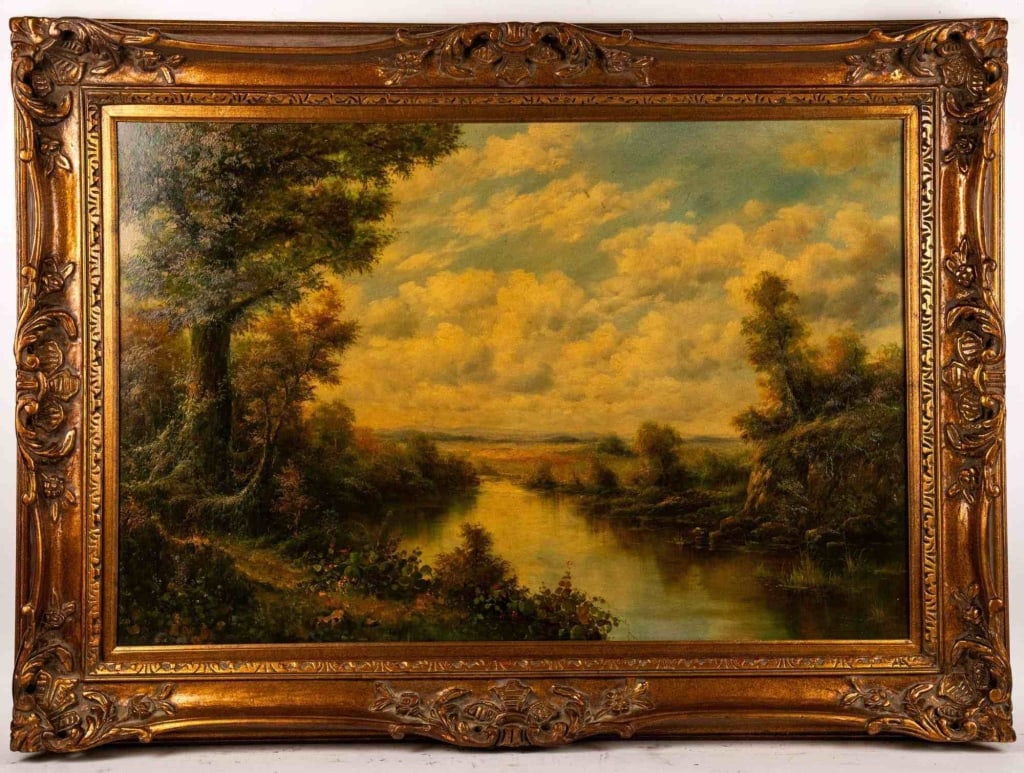 ROBIN SCOTT, LANDSCAPE, OIL ON CANVAS (1 of 7)