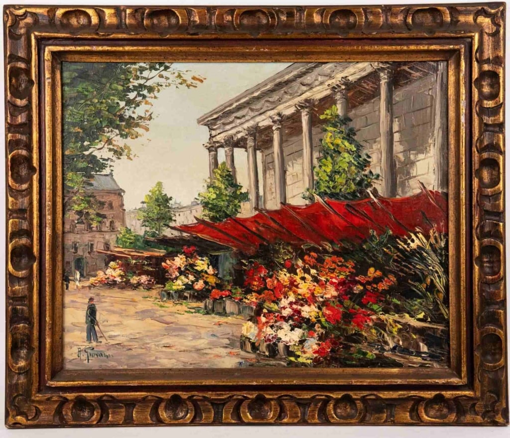 R GIOVANI PARIS OIL ON CANVAS (1 of 7)