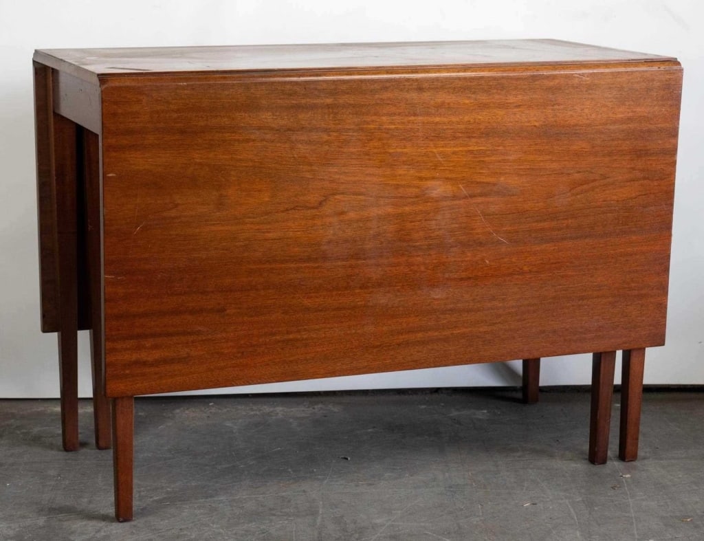 AMERICAN BLACK WALNUT DROP-LEAF TABLE (1 of 3)