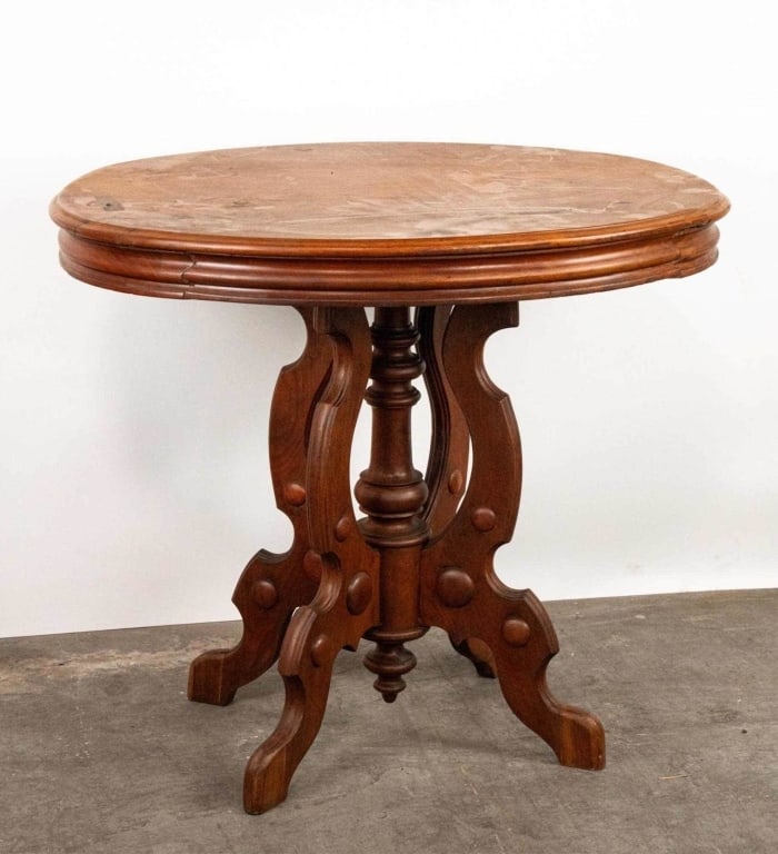 ANTIQUE VICTORIAN SIDE TABLE (1 of 4)