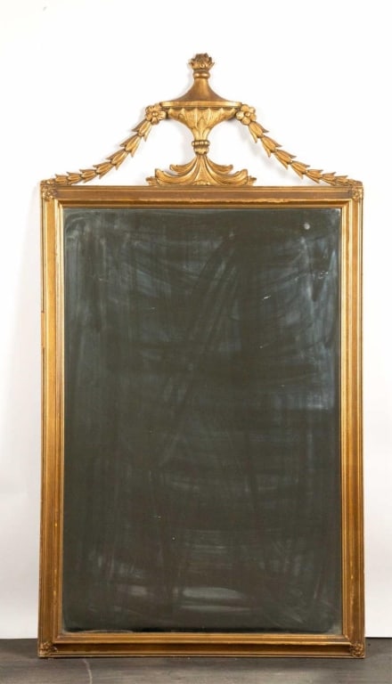 ADAMS STYLE GILT WOOD MIRROR (1 of 3)