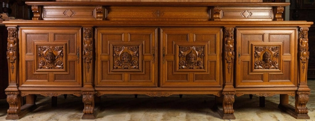 MONUMENTAL FRENCH RENAISSANCE REVIVAL SIDEBOARD (1 of 5)