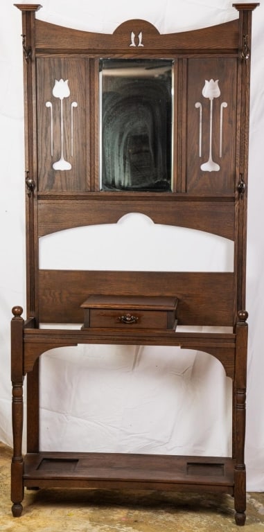 ENGLISH OAK HALL TREE (1 of 3)