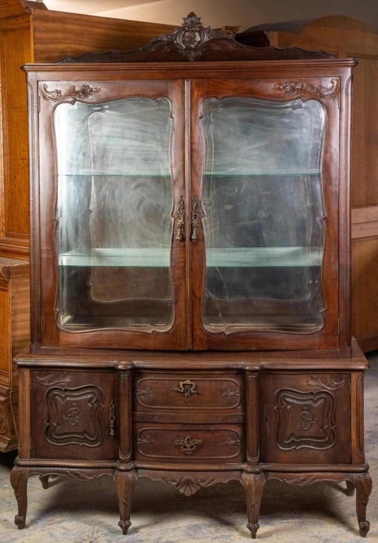 FRENCH LOUIS XV STYLE VITRINE (1 of 4)