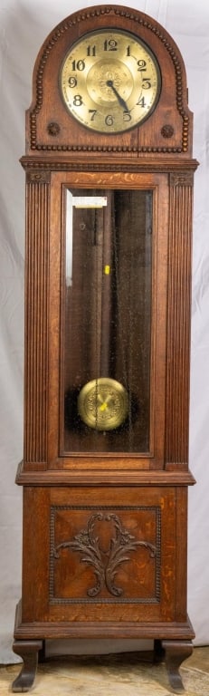 FRENCH ART DECO GRANDFATHER CLOCK (1 of 5)