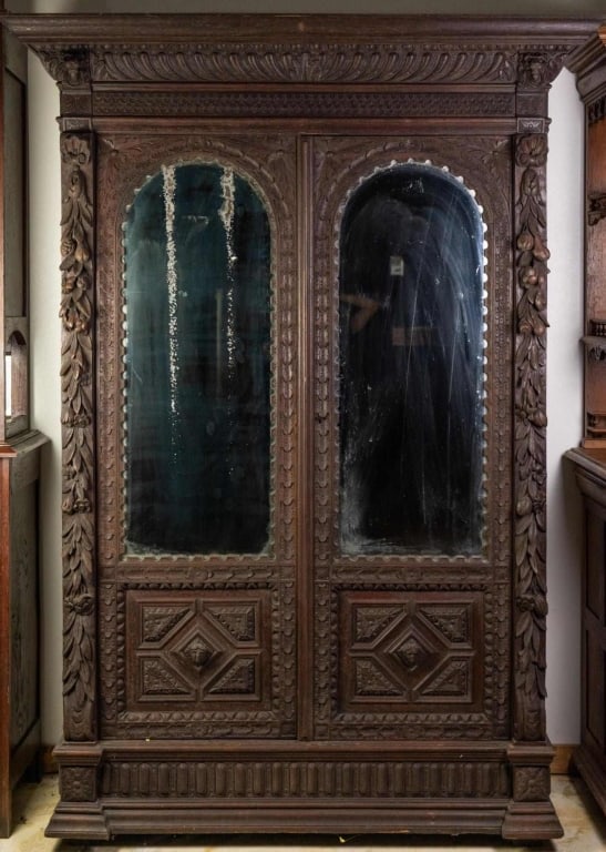 MONUMENTAL FRENCH RENAISSANCE REVIVAL ARMOIRE (1 of 5)