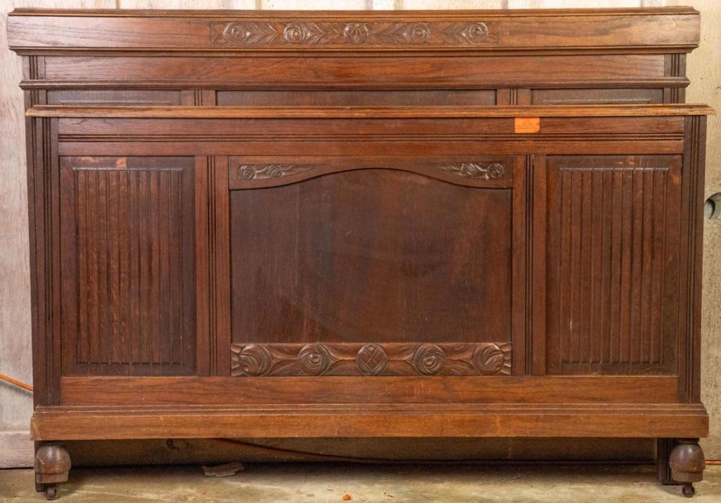 FRENCH ART DECO FULL BED (1 of 4)