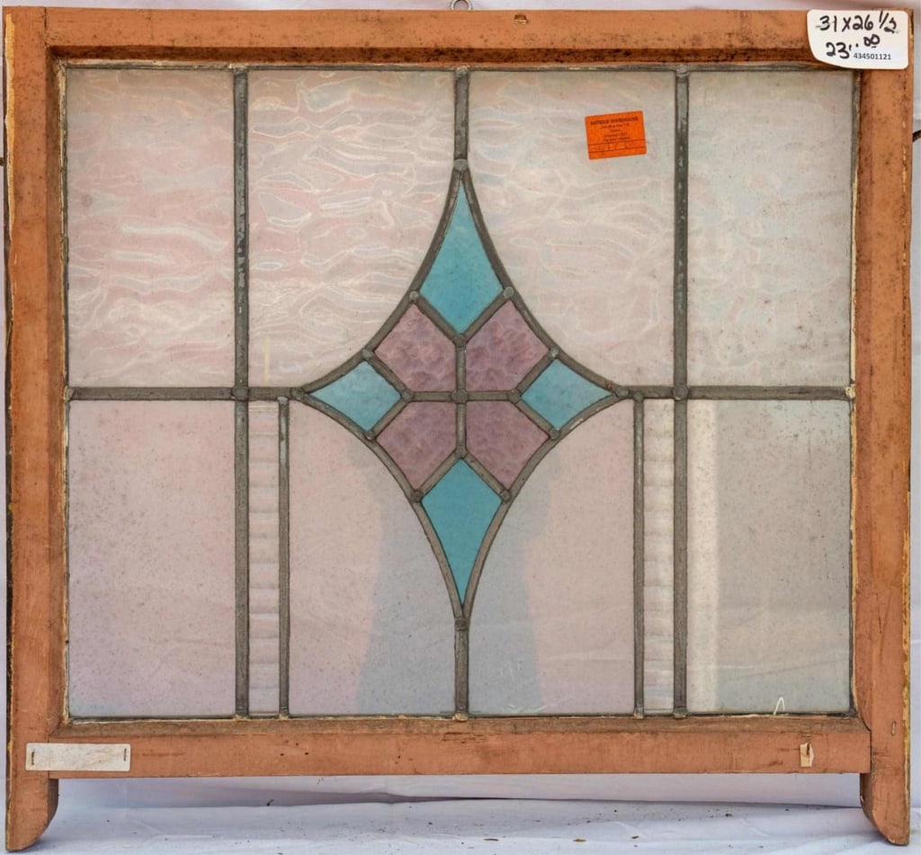 FRENCH STAINED GLASS PANEL (1 of 4)