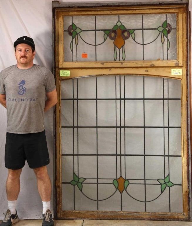 SCOTTISH STAINED GLASS PANEL (1 of 3)