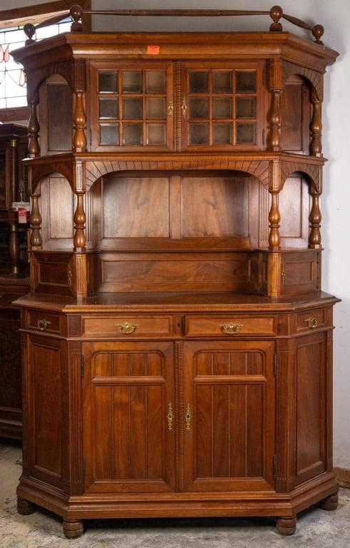 FRENCH WALNUT BUFFET (1 of 8)