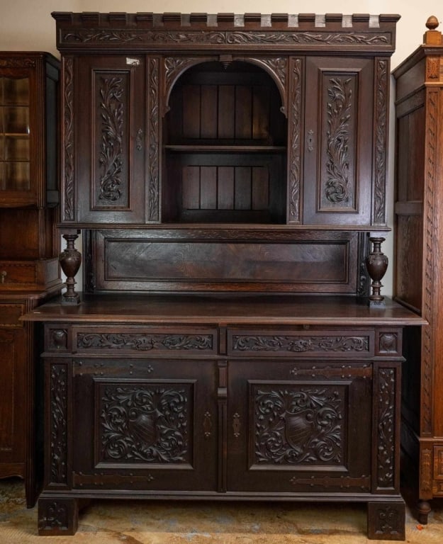 FRENCH RENAISSANCE REVIVAL BUFFET (1 of 5)
