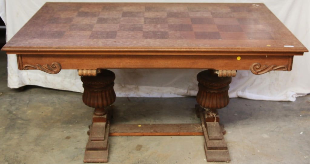 ENGLISH DRAW LEAF DINING TABLE (1 of 3)