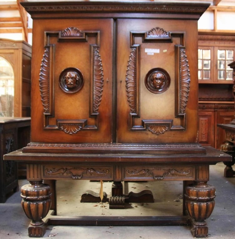 CONTINENTAL JACOBEAN STYLE SIDEBOARD (1 of 6)