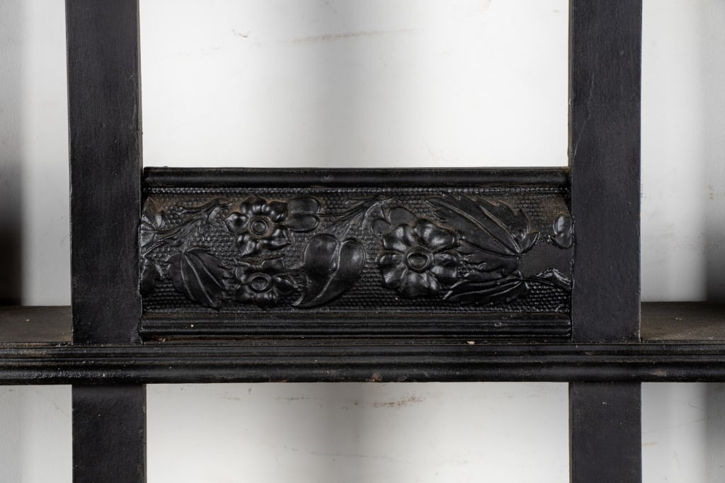 EASTLAKE STYLE EBONIZED WALL ETAGERE - 5