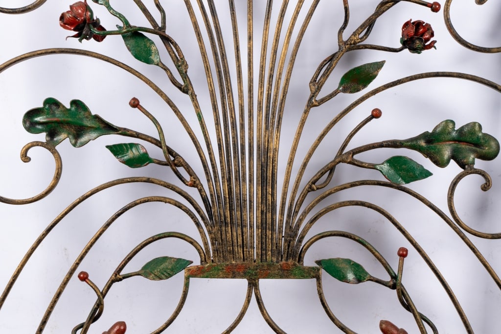 VINTAGE SCROLLED GARDEN GATES - 6