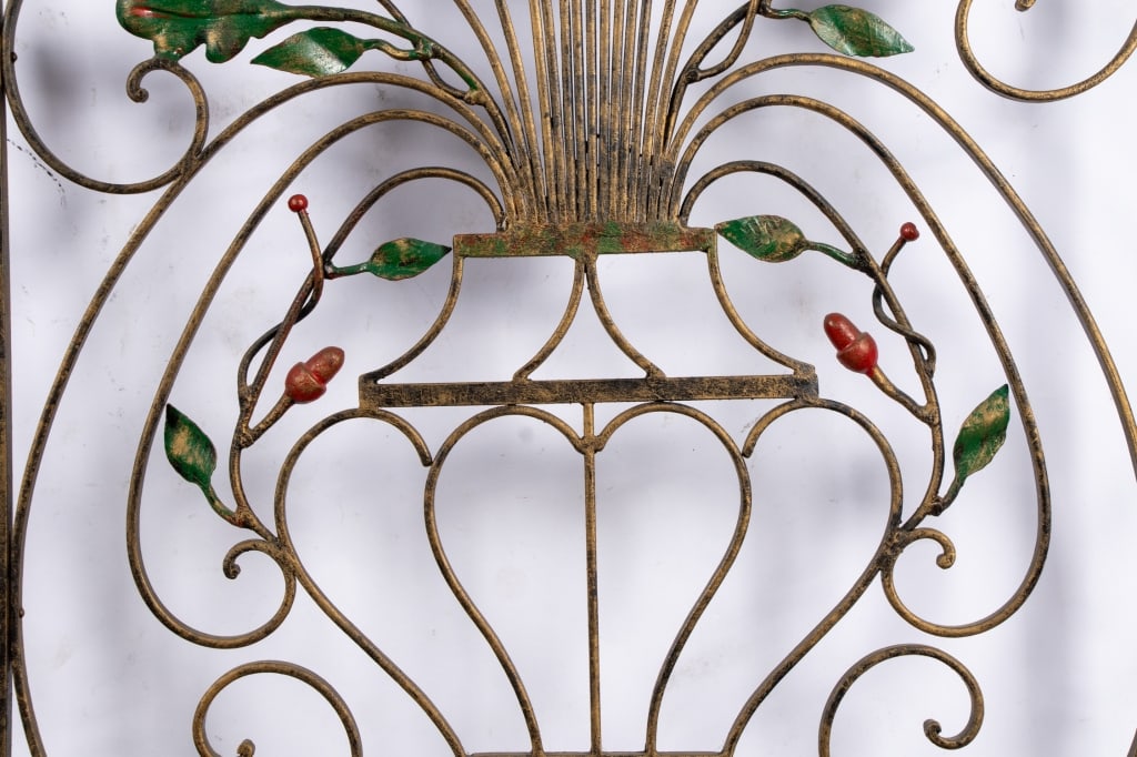 VINTAGE SCROLLED GARDEN GATES - 7