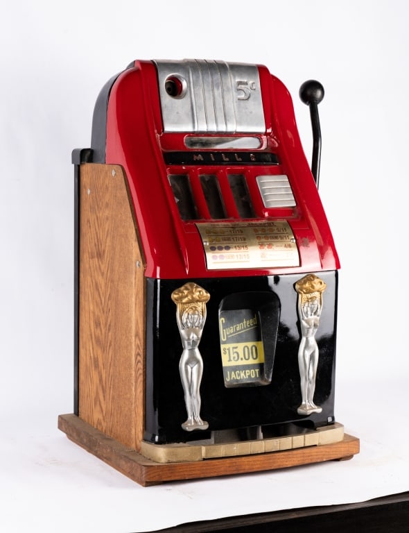 REPRODUCTION MILLS 5-CENT SLOT MACHINE - 2