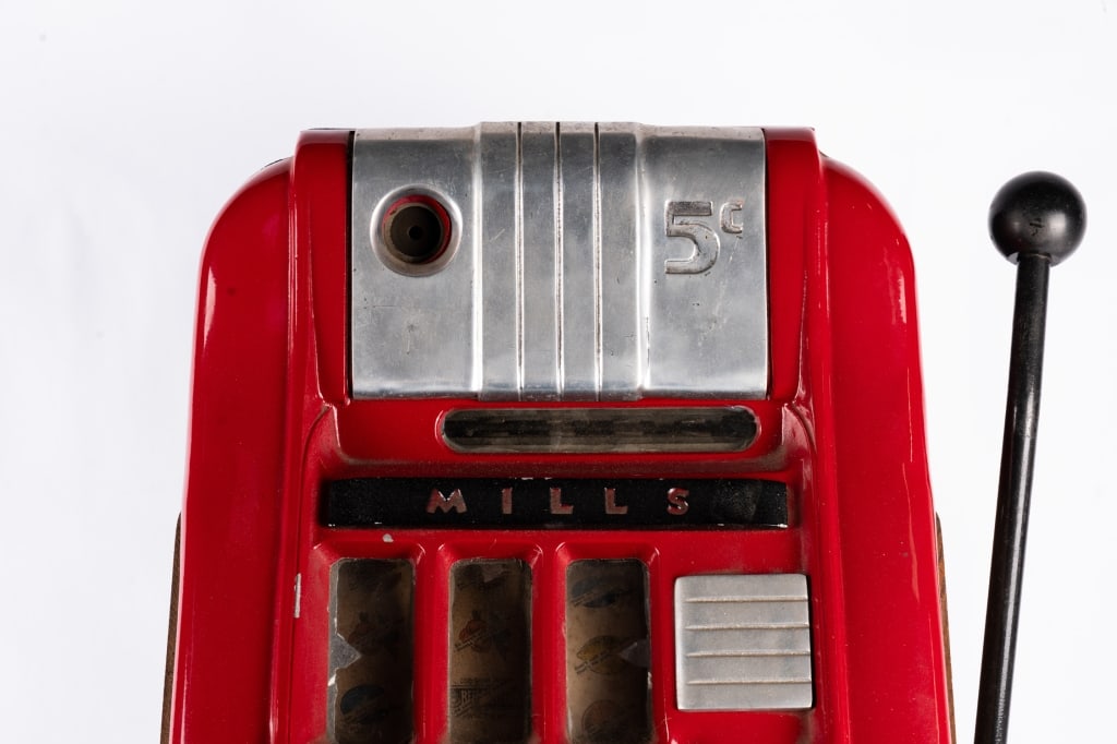 REPRODUCTION MILLS 5-CENT SLOT MACHINE - 3