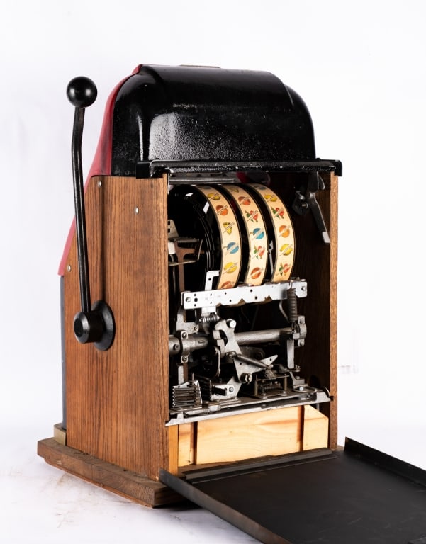 REPRODUCTION MILLS 5-CENT SLOT MACHINE - 6