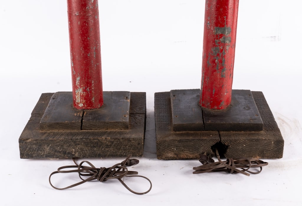 PAIR OF CASINO POST LIGHTS - 6