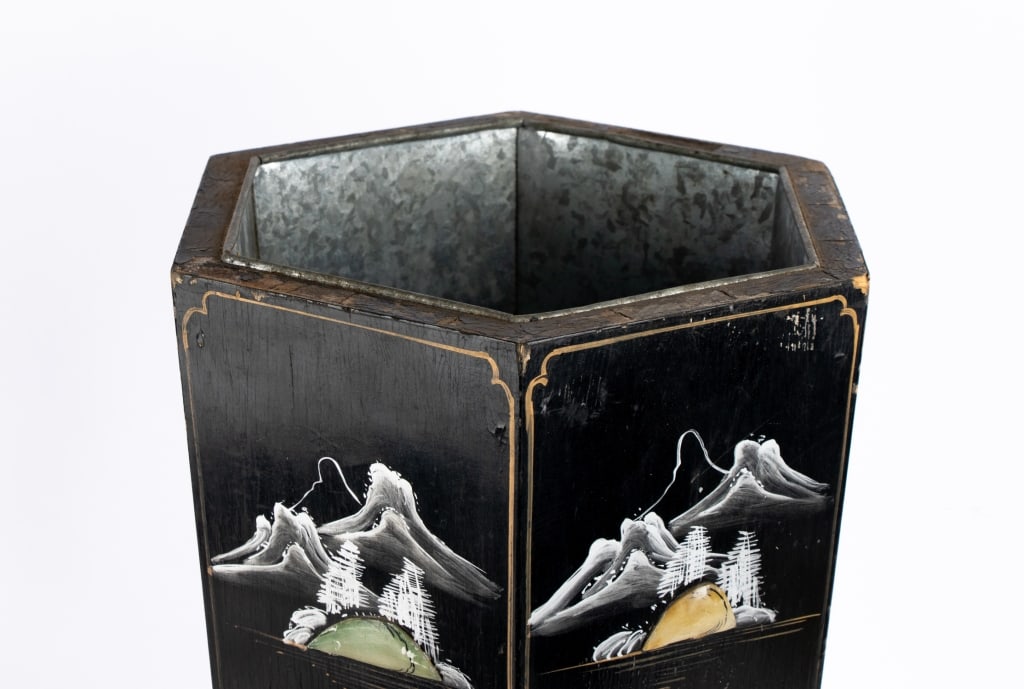 CHINESE MOTHER OF PEARL UMBRELLA STAND - 5