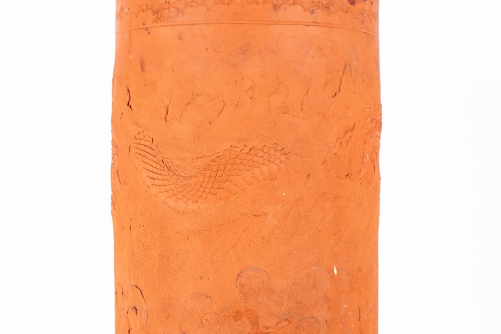 ASIAN CLAY UMBRELLA STAND - 3