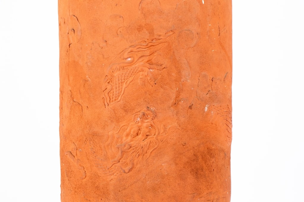 ASIAN CLAY UMBRELLA STAND - 4