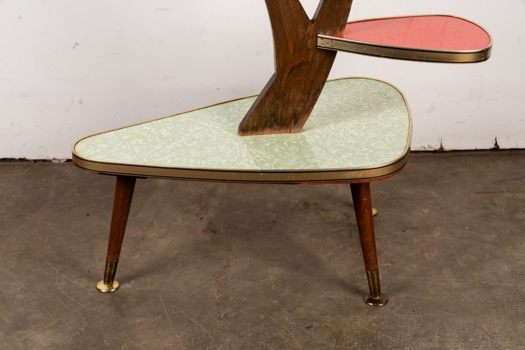 MID-CENTURY MODERN FORMICA PLANT STAND - 2