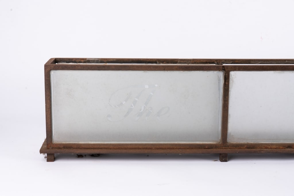 THE CUB ROOM GLASS & METAL SIGN - 3