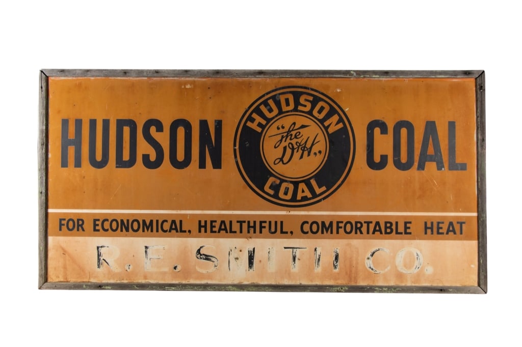 HUDSON COAL ADVERTISING SIGN (1 of 5)