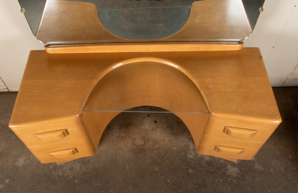 MCM DRESSING TABLE WITH STOOL - 6