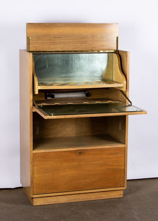 MID-CENTURY MODERN BAR CABINET - 3