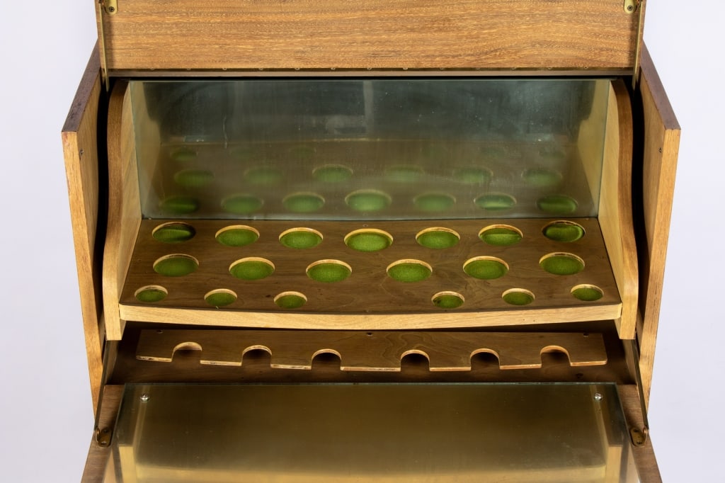 MID-CENTURY MODERN BAR CABINET - 5