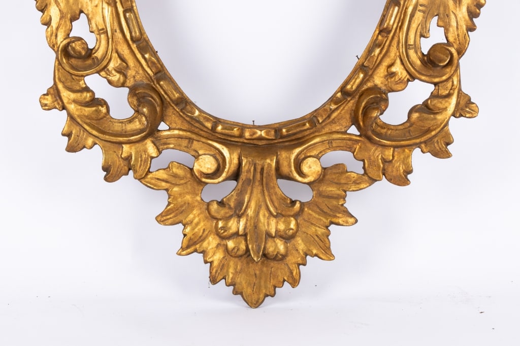 ITALIAN ROCOCO STYLE GILT MIRROR FRAME - 3